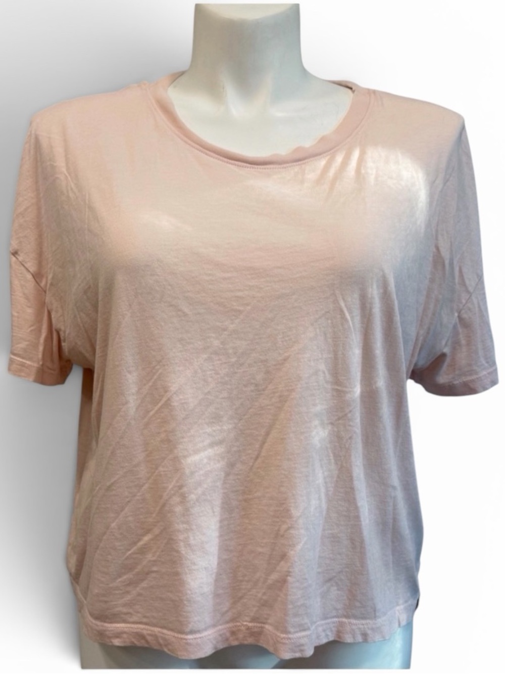 Hurley Women’s Pink Short Sleeve Tee Shirt XL Soft Lightweight Casual